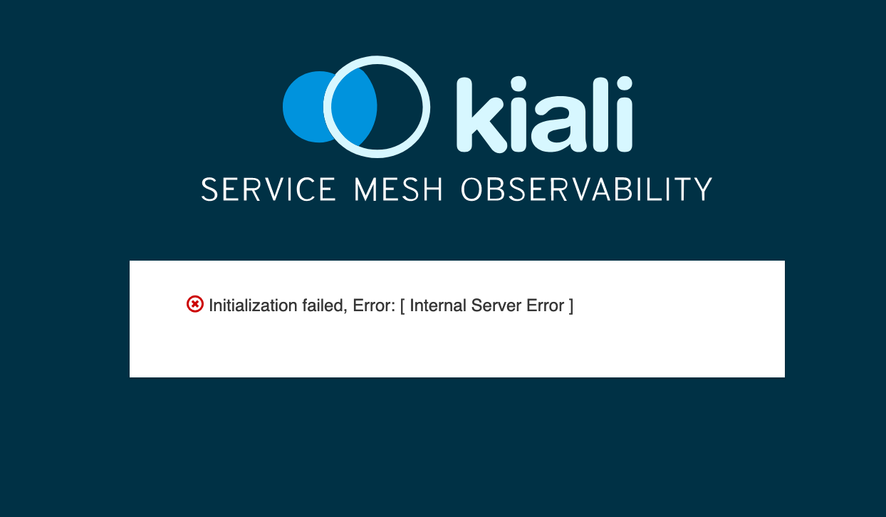 [kiali/istio] Fix issue Configured: configmaps “istio” not found