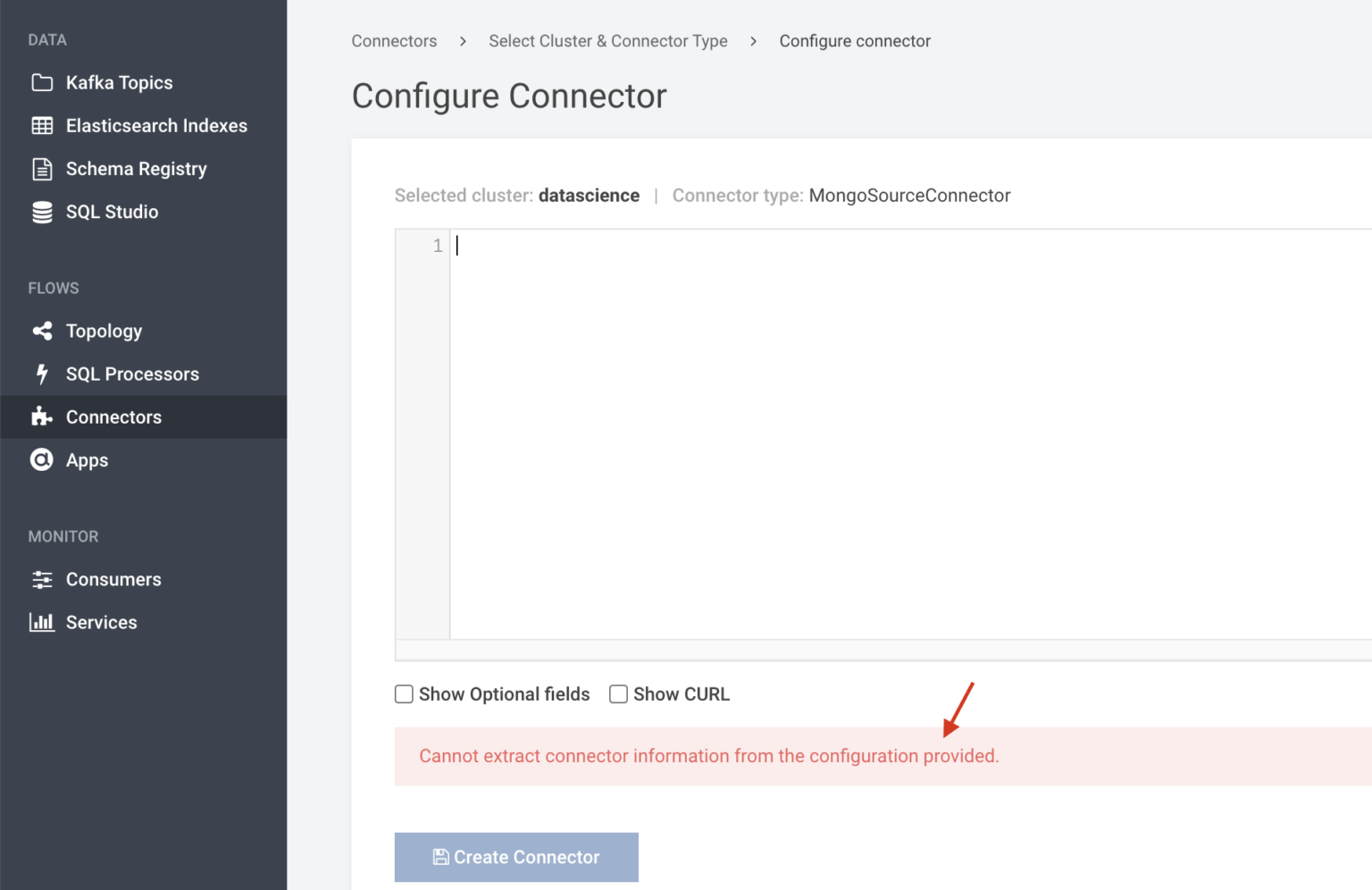 [Lenses/kafka] Fix the problem “Cannot extract connector information