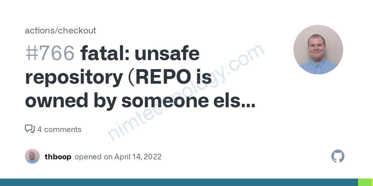 [Docker] “unsafe repository” when building the Docker image.