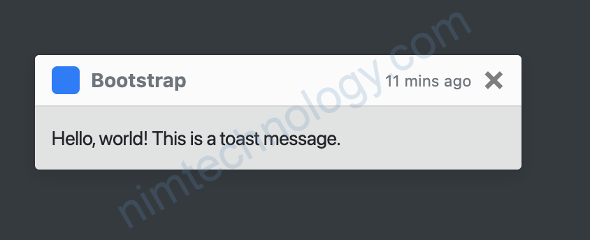 [Bootstrap]  Using toasts stead of alerts in Javascript