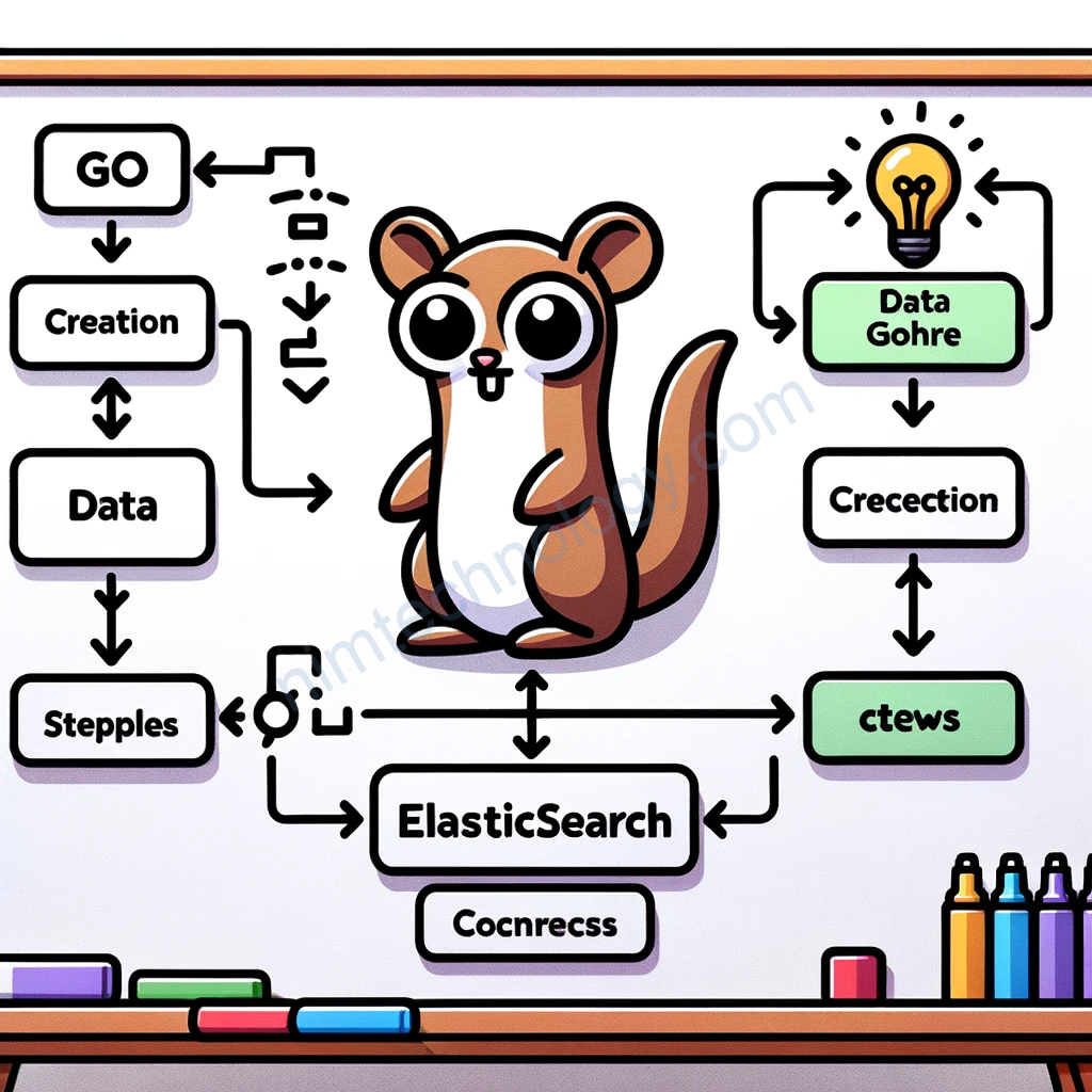 [Golang] Define mapping when creating an index on Elasticsearch by Golang.