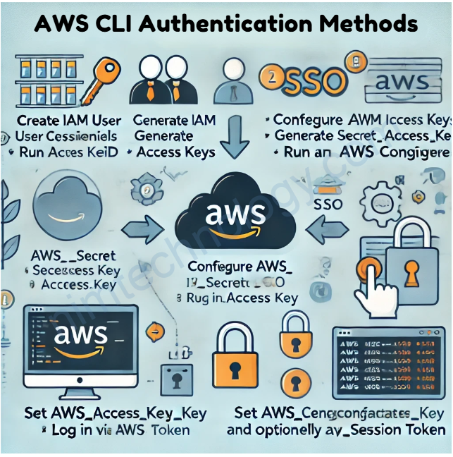 How to aws cli authenticate with AWS