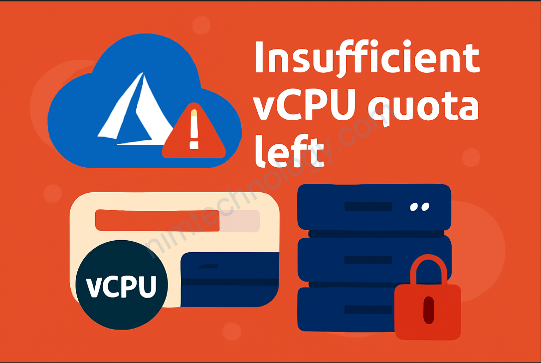 [Azure] Insufficient regional vcpu quota left
