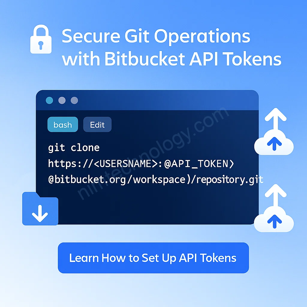 [Bitbucket] Git Clone/Pull/Push with Bitbucket through API Token.