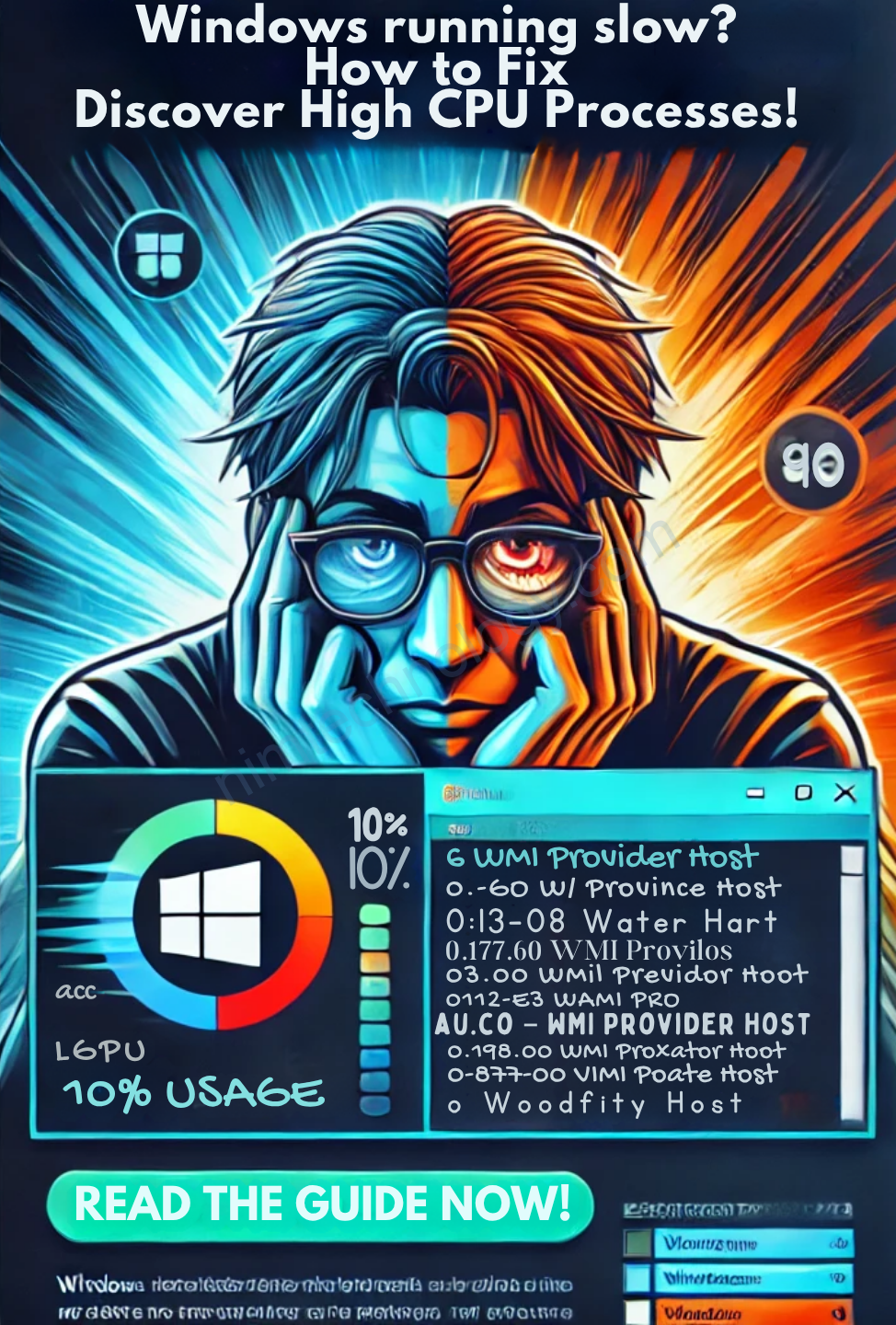 [Windows] Remove the process that consumes too much CPU.