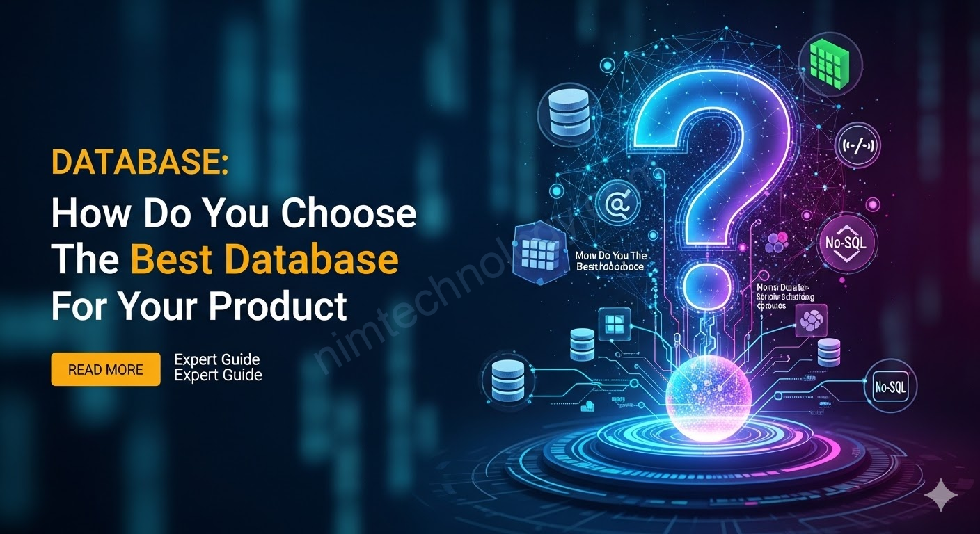 [Database] How do you choose the best database for your product.